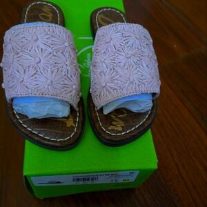 Sam Edelman pink sandals girl size 12